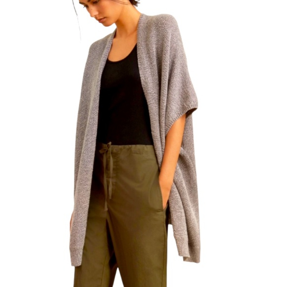 Community Ionic Oversized knit Cotton Blend Yarn Cape Size XS-S
